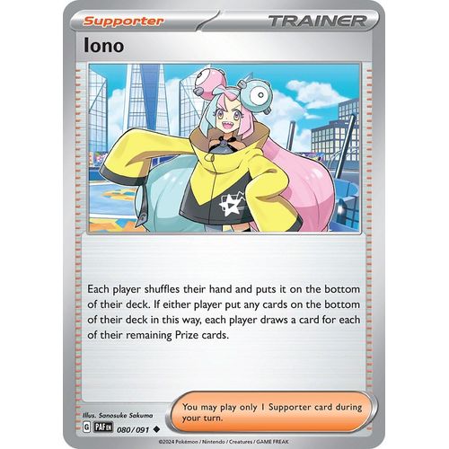 Iono (080/091) [SV: Paldean Fates] - PokéBox Australia