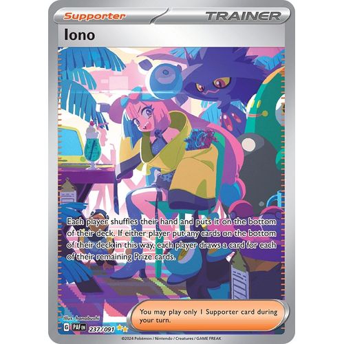 Iono (237/091) [SV: Paldean Fates] - PokéBox Australia