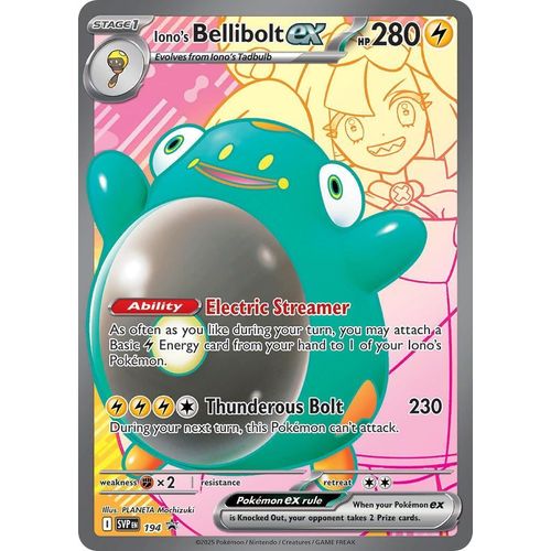 Iono's Bellibolt ex - 194 (194) (SV: Scarlet & Violet Promo Cards) - PokéBox Australia