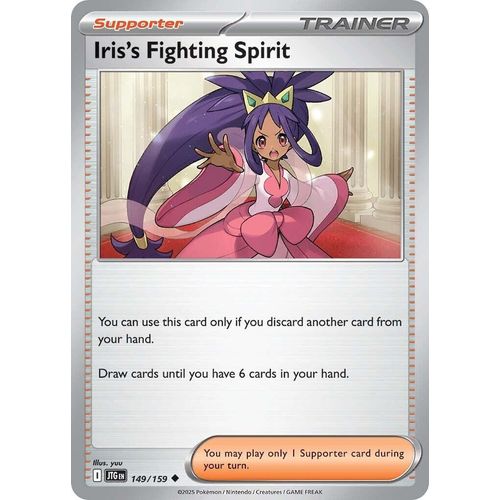 Iris's Fighting Spirit (149/159) (SV09: Journey Together) - PokéBox Australia