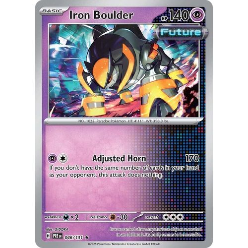 Iron Boulder (046/131) [SV: Prismatic Evolutions] - PokéBox Australia