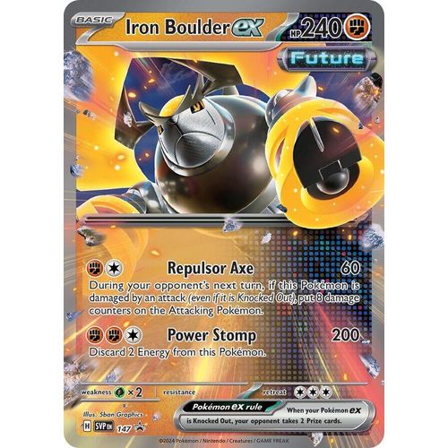 Iron Boulder ex - 147 (147) (SV: Scarlet & Violet Promo Cards) - PokéBox Australia