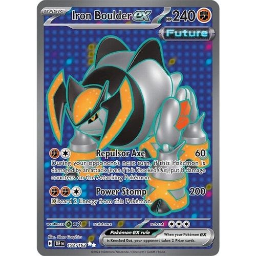 Iron Boulder ex (192/162) [SV05: Temporal Forces] - PokéBox Australia
