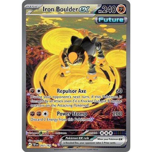Iron Boulder ex (207/162) [SV05: Temporal Forces] - PokéBox Australia
