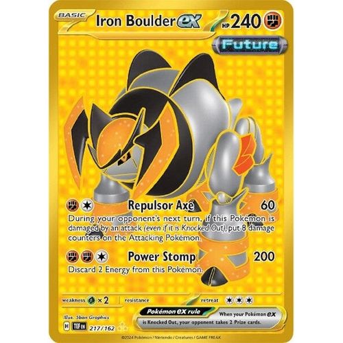 Iron Boulder ex (217/162) [SV05: Temporal Forces] - PokéBox Australia