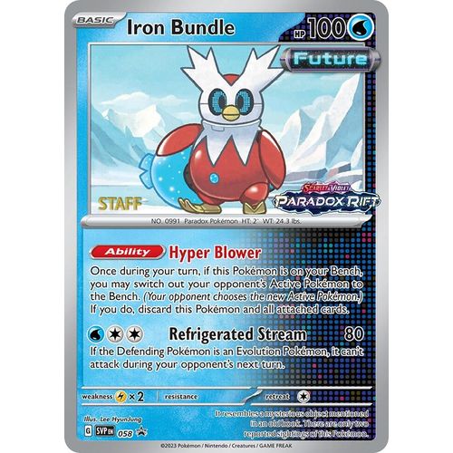 Iron Bundle - 058 (Prerelease) [Staff] (058) (SV: Scarlet & Violet Promo Cards) - PokéBox Australia