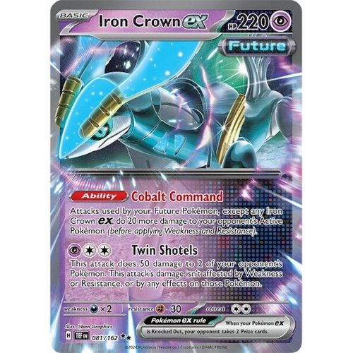 Iron Crown ex (081/162) [SV05: Temporal Forces] - PokéBox Australia