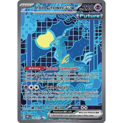 Iron Crown ex (158/131) [SV: Prismatic Evolutions] - PokéBox Australia