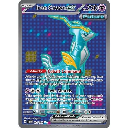 Iron Crown ex (191/162) [SV05: Temporal Forces] - PokéBox Australia