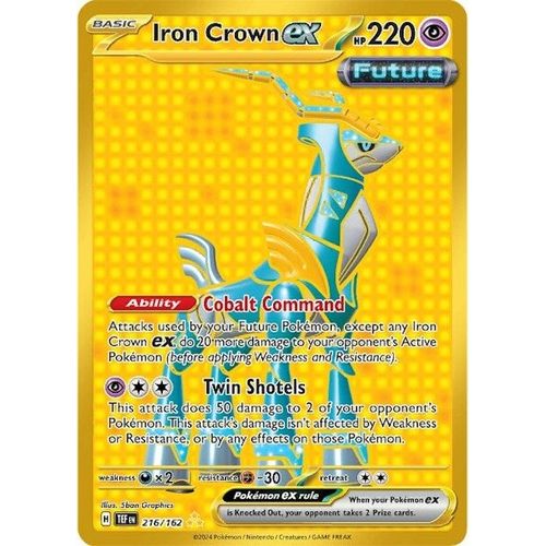 Iron Crown ex (216/162) [SV05: Temporal Forces] - PokéBox Australia