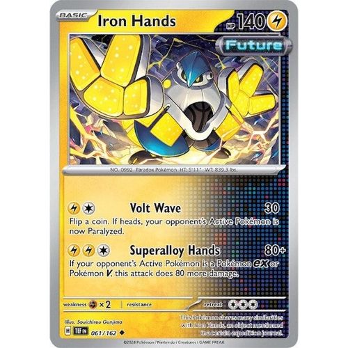 Iron Hands (061/162) [SV05: Temporal Forces] - PokéBox Australia