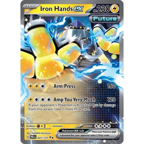 Iron Hands ex (031/131) [SV: Prismatic Evolutions] - PokéBox Australia