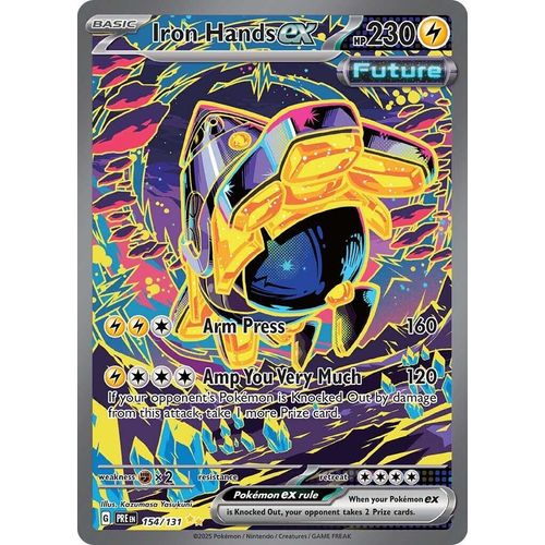 Iron Hands ex (154/131) [SV: Prismatic Evolutions] - PokéBox Australia