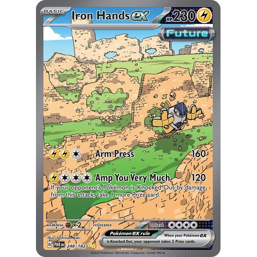 Iron Hands ex (248/182) [SV04: Paradox Rift] - PokéBox Australia