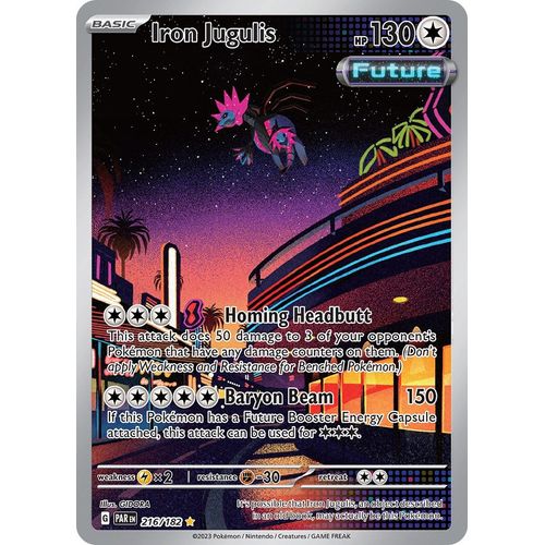 Iron Jugulis (216/182) [SV04: Paradox Rift] - PokéBox Australia