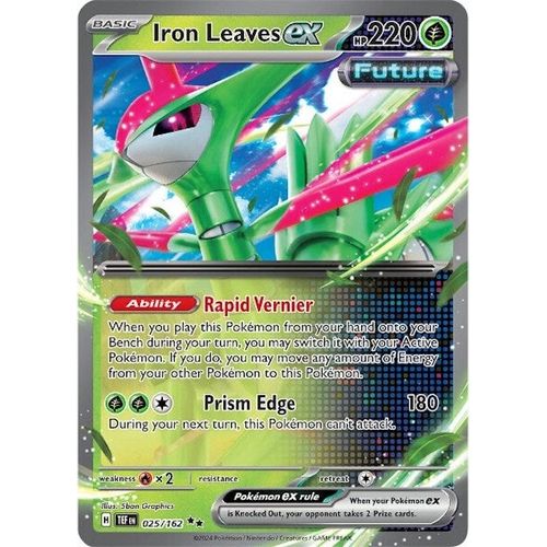 Iron Leaves ex (025/162) [SV05: Temporal Forces] - PokéBox Australia