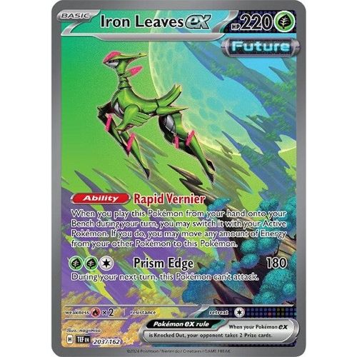 Iron Leaves ex (203/162) [SV05: Temporal Forces] - PokéBox Australia