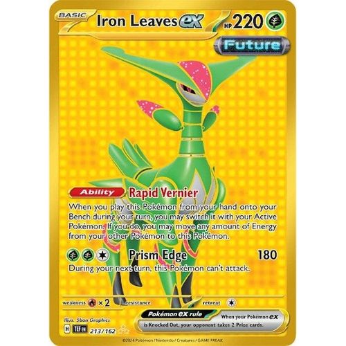 Iron Leaves ex (213/162) [SV05: Temporal Forces] - PokéBox Australia