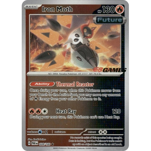 iron moth future pokemon card value Iron Moth