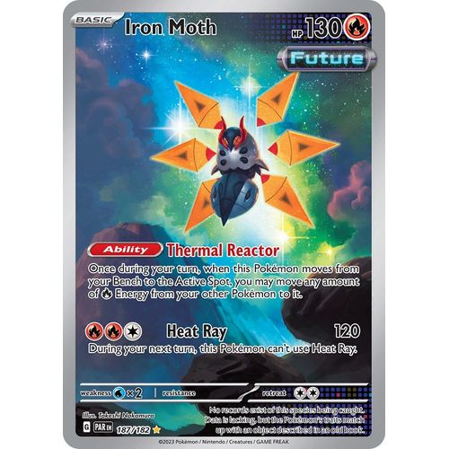 Iron Moth (187/182) [SV04: Paradox Rift] - PokéBox Australia