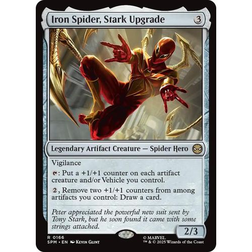 Iron Spider, Stark Upgrade (166) (Marvel's Spider - Man) - PokéBox Australia