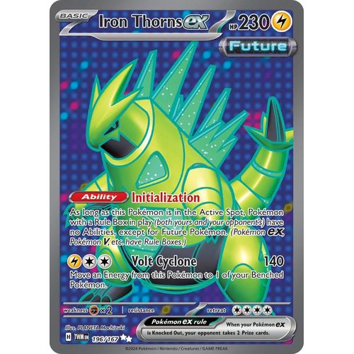 Iron Thorns ex (196/167) [SV06: Twilight Masquerade] - PokéBox Australia