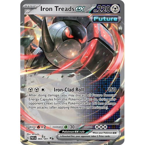 Iron Treads ex (066/091) [SV: Paldean Fates] - PokéBox Australia