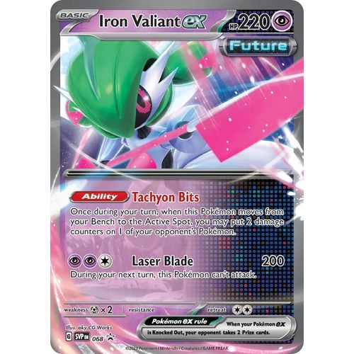 Iron Valiant ex - 068 (068) (SV: Scarlet & Violet Promo Cards) - PokéBox Australia