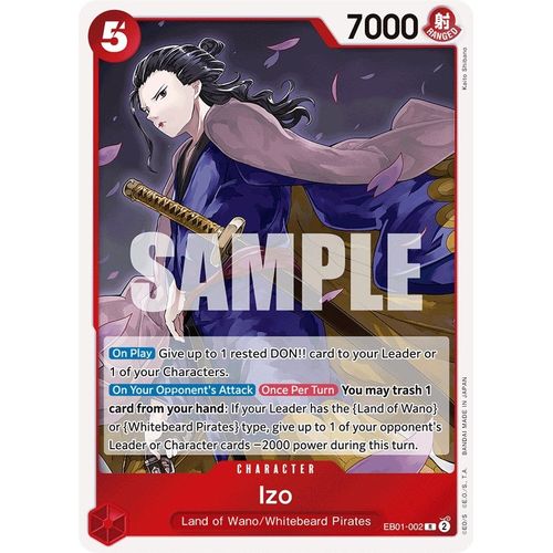 Izo (EB01 - 002) [Extra Booster: Memorial Collection] - PokéBox Australia