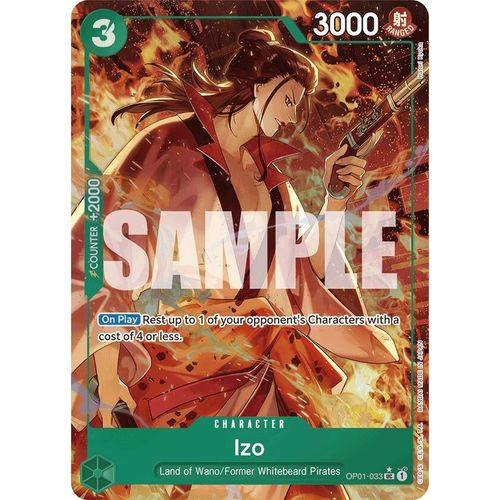 Izo (OP01 - 033) (Alternate Art) (OP01 - 033) [Premium Booster - The Best - ] - PokéBox Australia