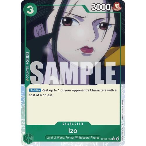 Izo (OP01 - 033) (Full Art) (OP01 - 033) [Premium Booster - The Best - ] - PokéBox Australia