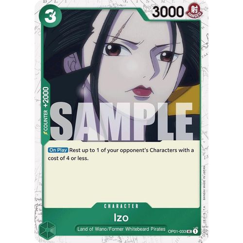 Izo (OP01 - 033) (Jolly Roger Foil) (OP01 - 033) [Premium Booster - The Best - ] - PokéBox Australia