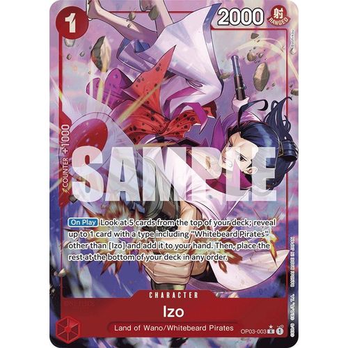 Izo (OP03 - 003) (Alternate Art) (OP03 - 003) [Premium Booster - The Best - ] - PokéBox Australia