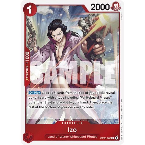 Izo (OP03 - 003) (Reprint) (OP03 - 003) [Premium Booster - The Best - ] - PokéBox Australia