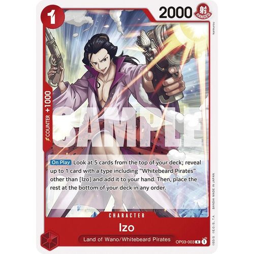 Izo (OP03 - 003) [Starter Deck 15: RED Edward.Newgate] - PokéBox Australia