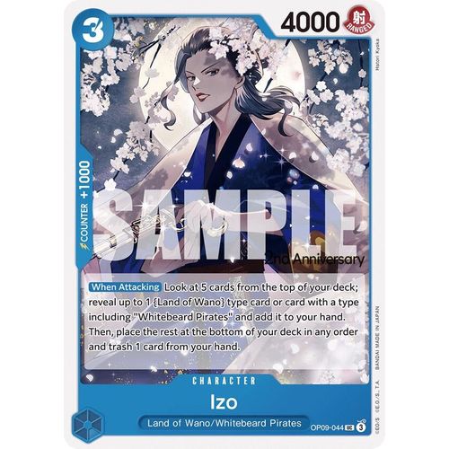 Izo (OP09 - 044) [Emperors in the New World: 2nd Anniversary Tournament Cards] - PokéBox Australia