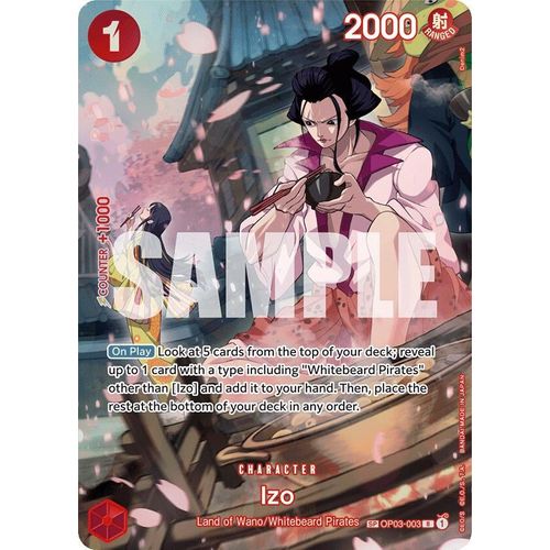 Izo (SP) (OP03 - 003) [500 Years in the Future] - PokéBox Australia