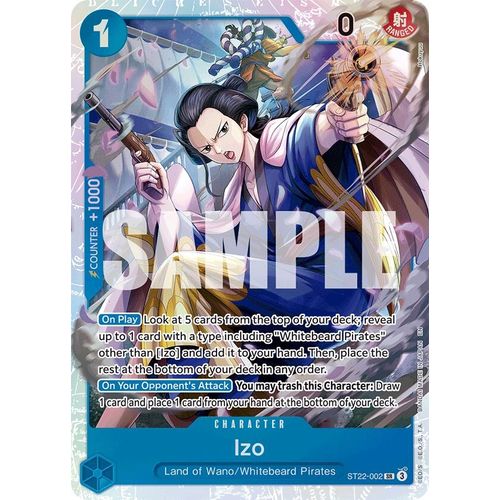 Izo (ST22 - 002) (Starter Deck 22: Ace & Newgate) - PokéBox Australia