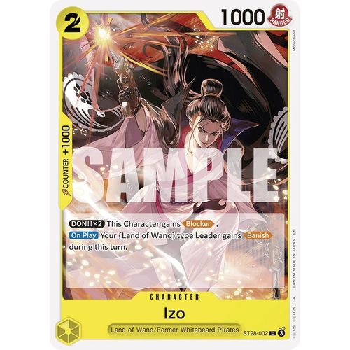 Izo (ST28 - 002) [Starter Deck 28: GREEN/YELLOW Yamato] - PokéBox Australia
