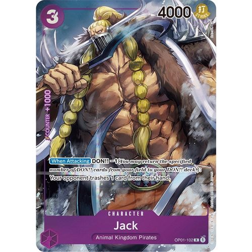 Jack (Parallel) (OP01 - 102) [Romance Dawn] - PokéBox Australia