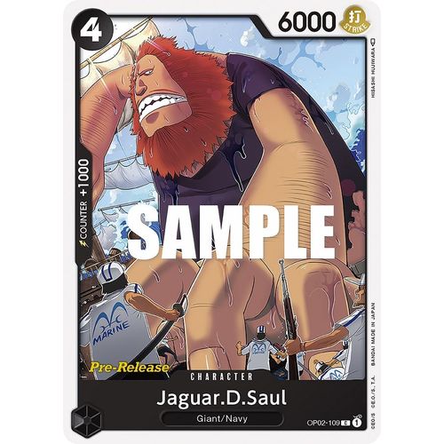 Jaguar.D.Saul (OP02 - 109) [Paramount War Pre - Release Cards] - PokéBox Australia