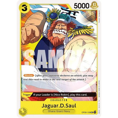 Jaguar.D.Saul (OP09 - 109) [Emperors in the New World] - PokéBox Australia