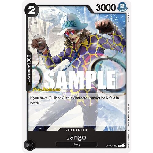 Jango (OP02 - 100) [Paramount War Pre - Release Cards] - PokéBox Australia