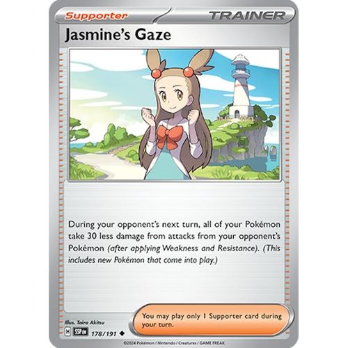Jasmine's Gaze (178/191) [SV08: Surging Sparks] - PokéBox Australia