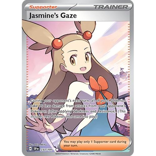 Jasmine's Gaze (233/191) [SV08: Surging Sparks] - PokéBox Australia