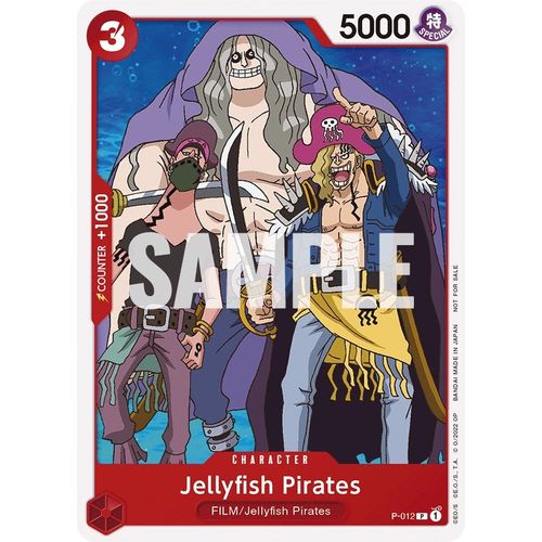 Jellyfish Pirates (One Piece Film Red) (P - 012) [One Piece Promotion Cards] - PokéBox Australia