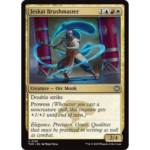 Jeskai Brushmaster (195) (Tarkir: Dragonstorm) - PokéBox Australia