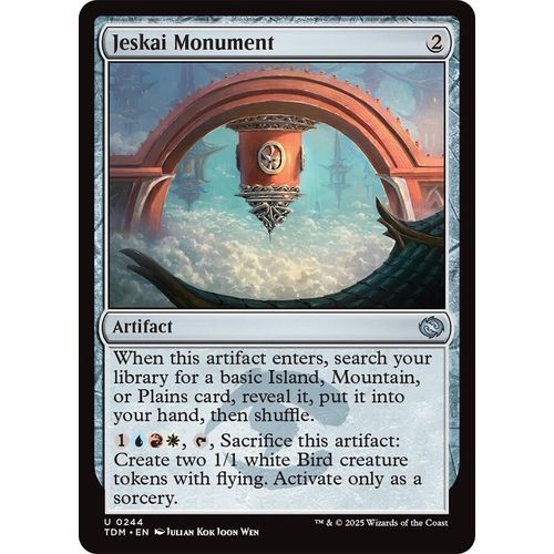 Jeskai Monument (244) (Tarkir: Dragonstorm) - PokéBox Australia