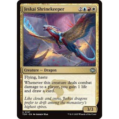 Jeskai Shrinekeeper (197) (Tarkir: Dragonstorm) - PokéBox Australia