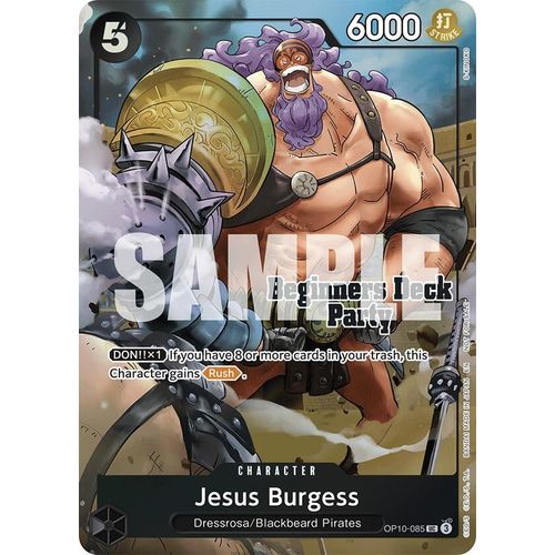 Jesus Burgess (Beginners Deck Party [ST - 23] - [ST - 28] Winner Pack) (OP10 - 085) (One Piece Promotion Cards) - PokéBox Australia
